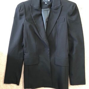 Forever 21 Black Blazer
